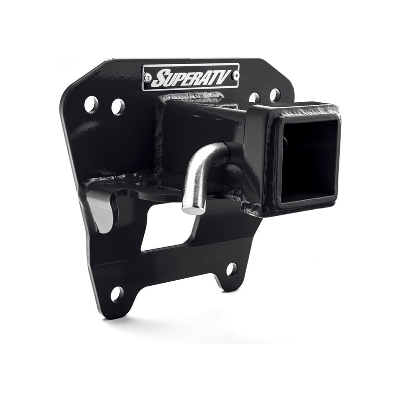 Polaris RZR XP Rear Receiver Hitch Black