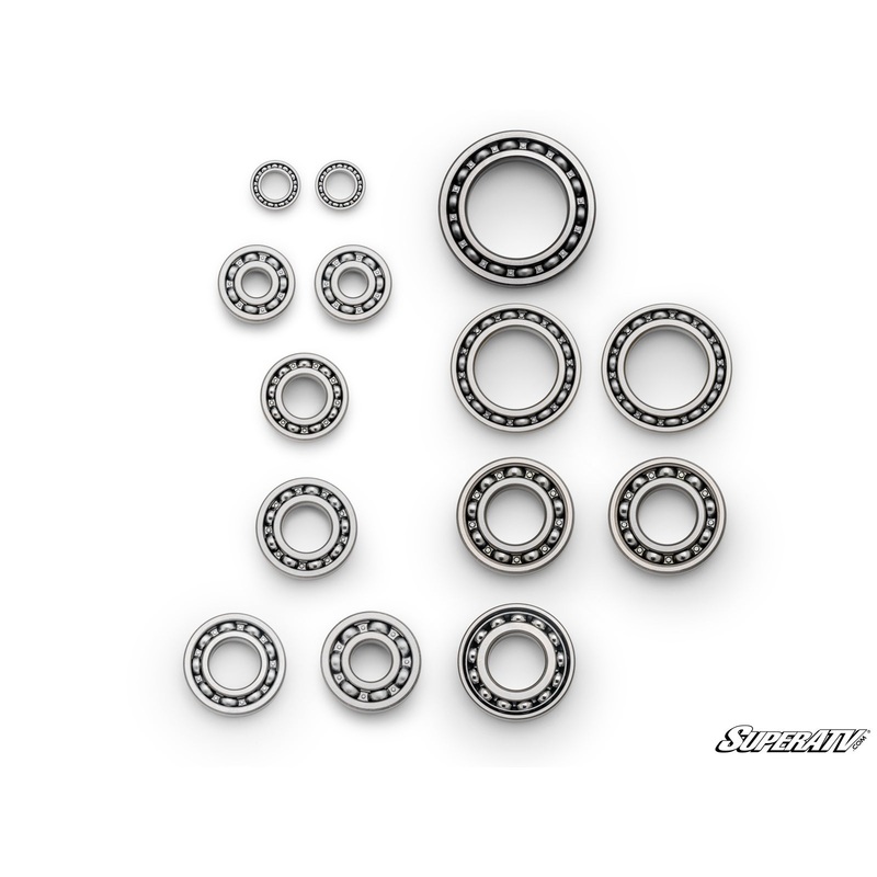 Polaris RZR Turbo R Premium Transmission Bearing Upgrade Kit Bearings Only