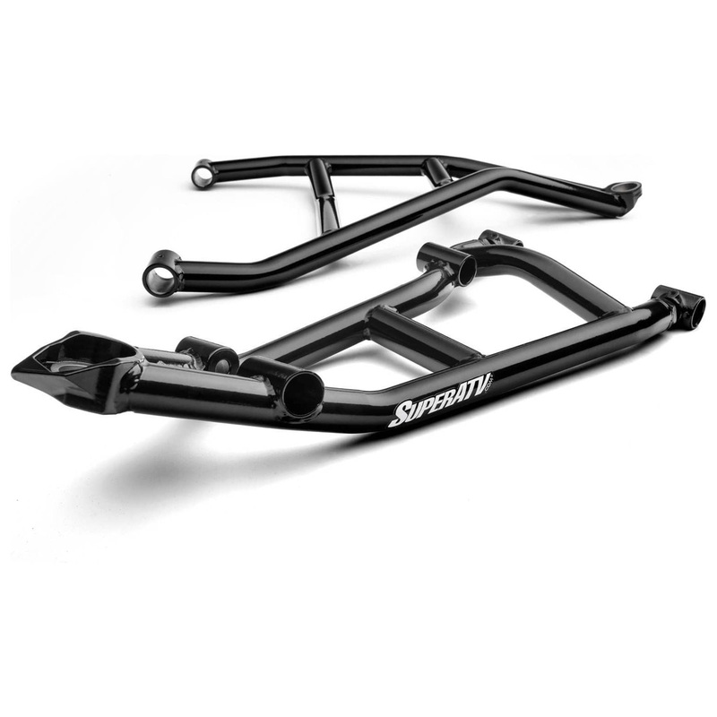 Can Am X3 High Clearance A-Arms 64″ Wide Black No Ball Joints