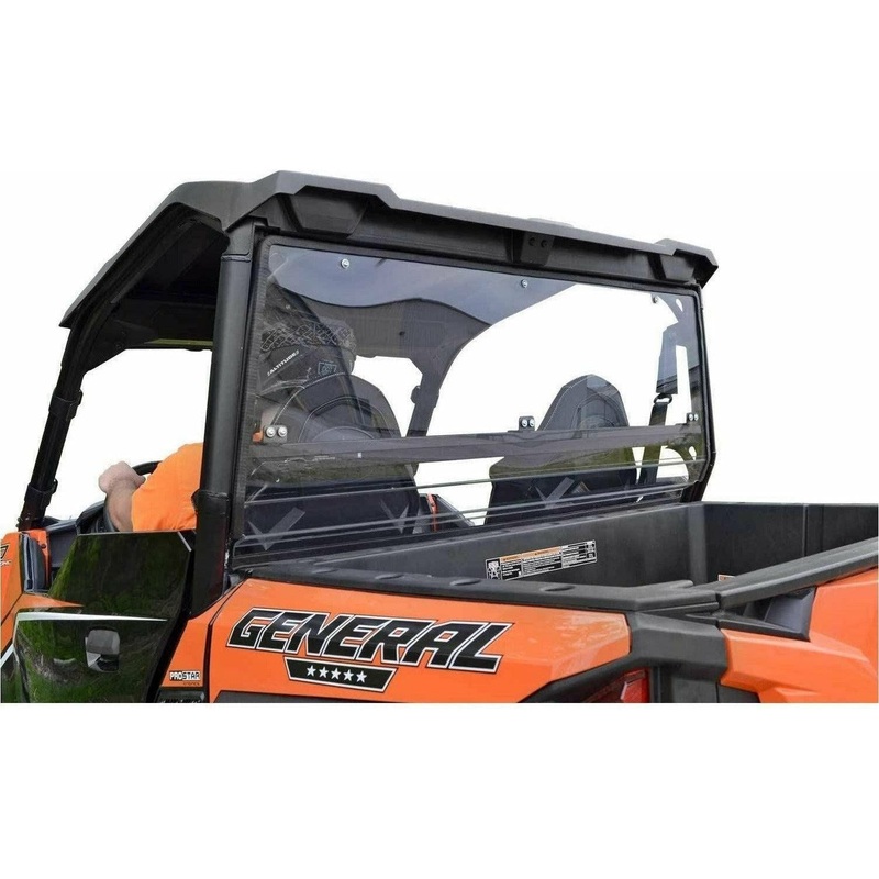 Polaris General Rear Windshield Standard Polycarbonate (Clear)