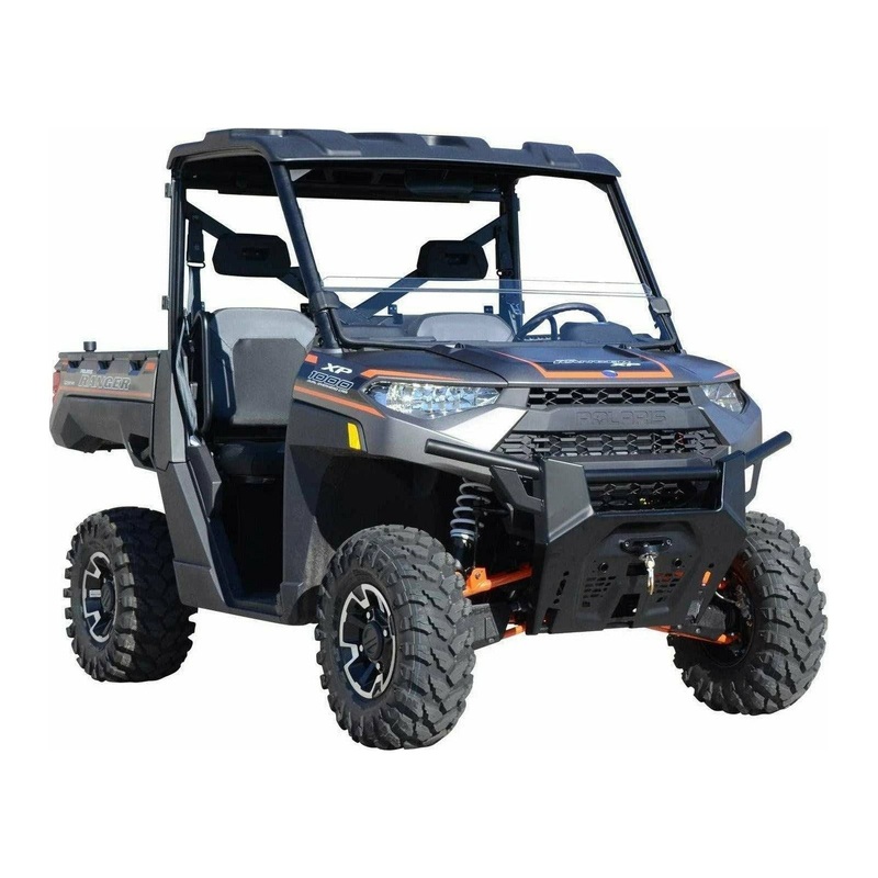 Polaris Ranger XP 900 Half Windshield Standard Polycarbonate (Dark Tint)