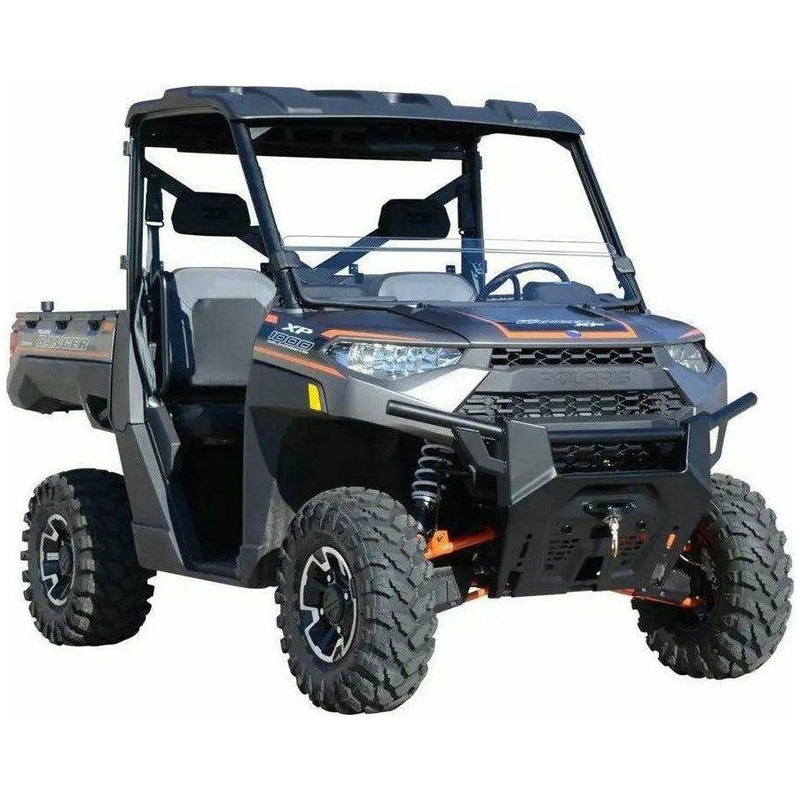 Polaris Ranger XP 570 Half Windshield Scratch Resistant Polycarbonate (Clear)