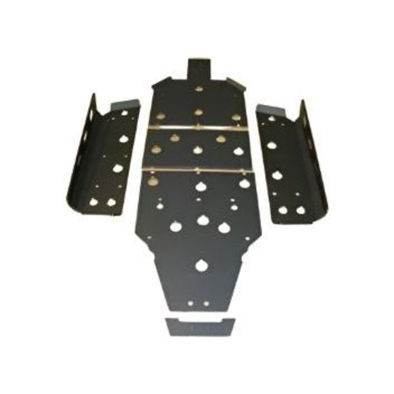 Polaris RZR 570 Skid Plate Black
