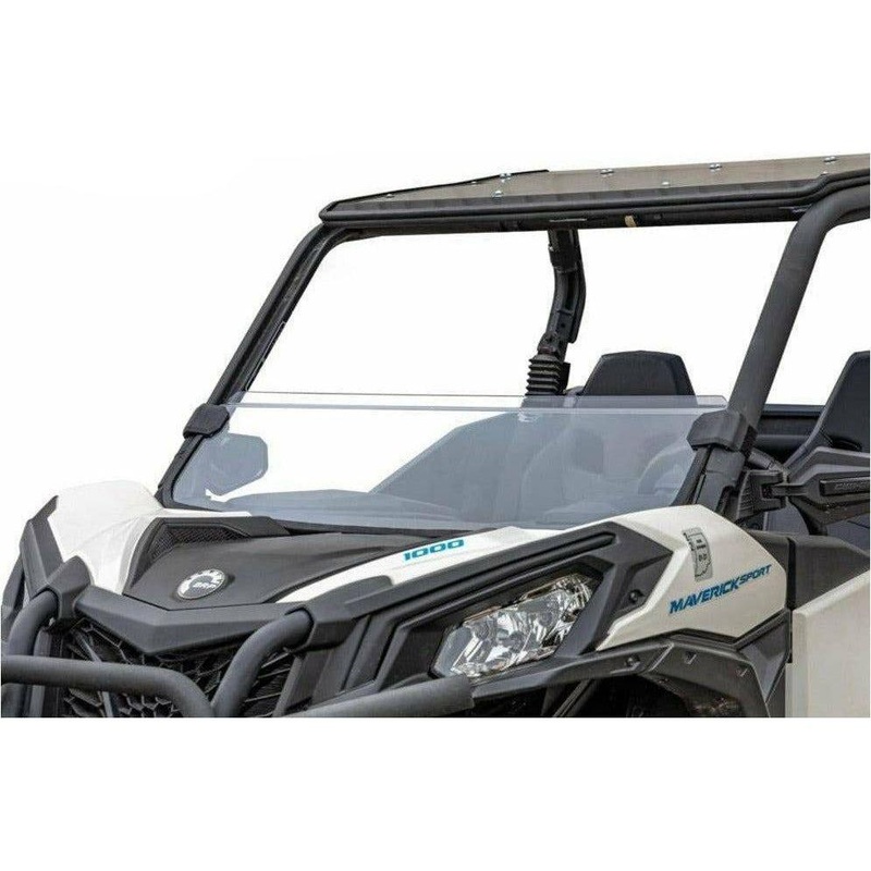 Can Am Maverick Trail Half Windshield Scratch Resistant Polycarbonate (Clear)