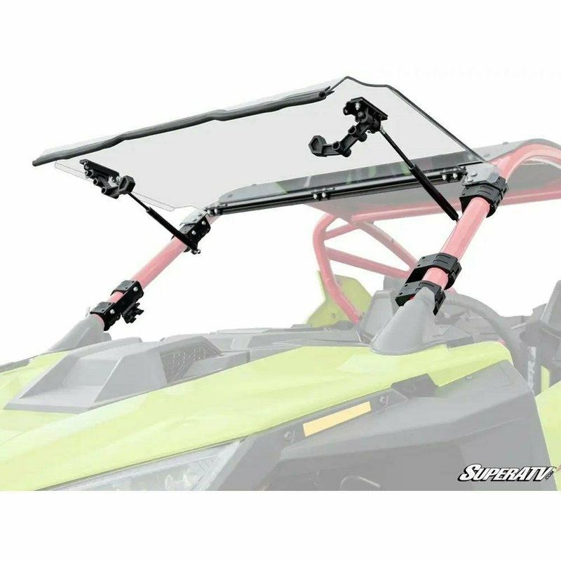 Polaris RZR Pro R Scratch Resistant Flip Windshield 2 Seater