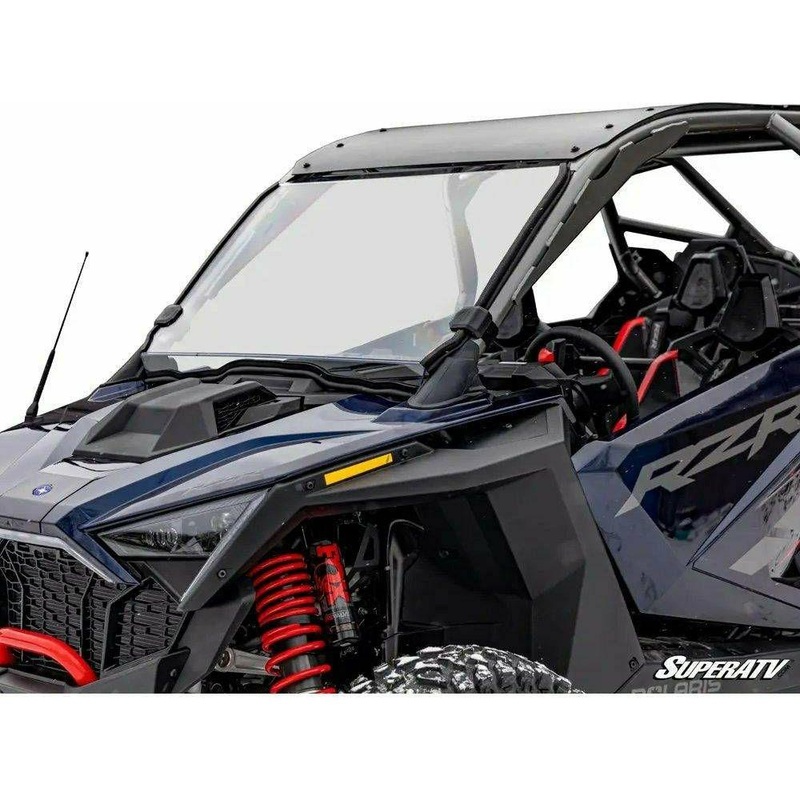 Polaris RZR Pro R Scratch Resistant Full Windshield 2022-2024 Scratch Resistant Poly Carbonate – Clear