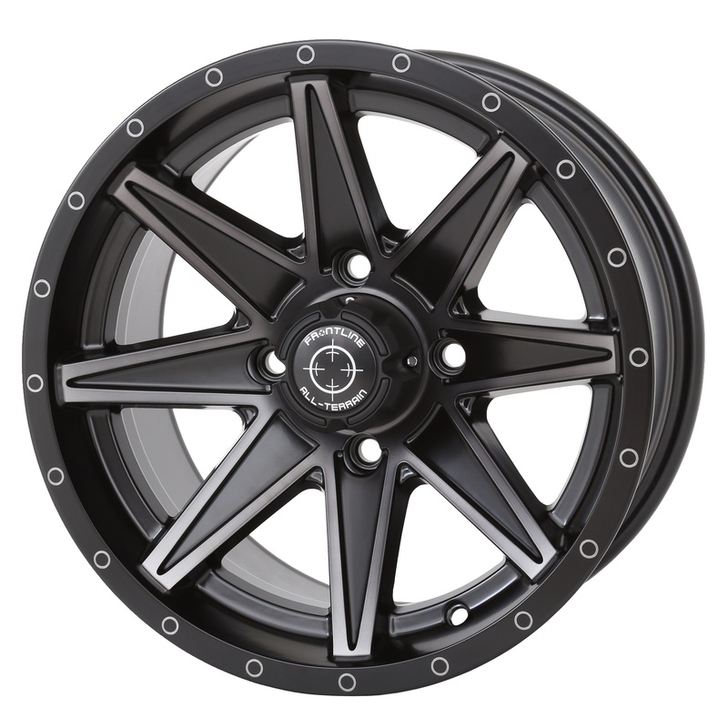 308 Wheel (Matte Dark Tint) 4×110 14×7 (10mm)