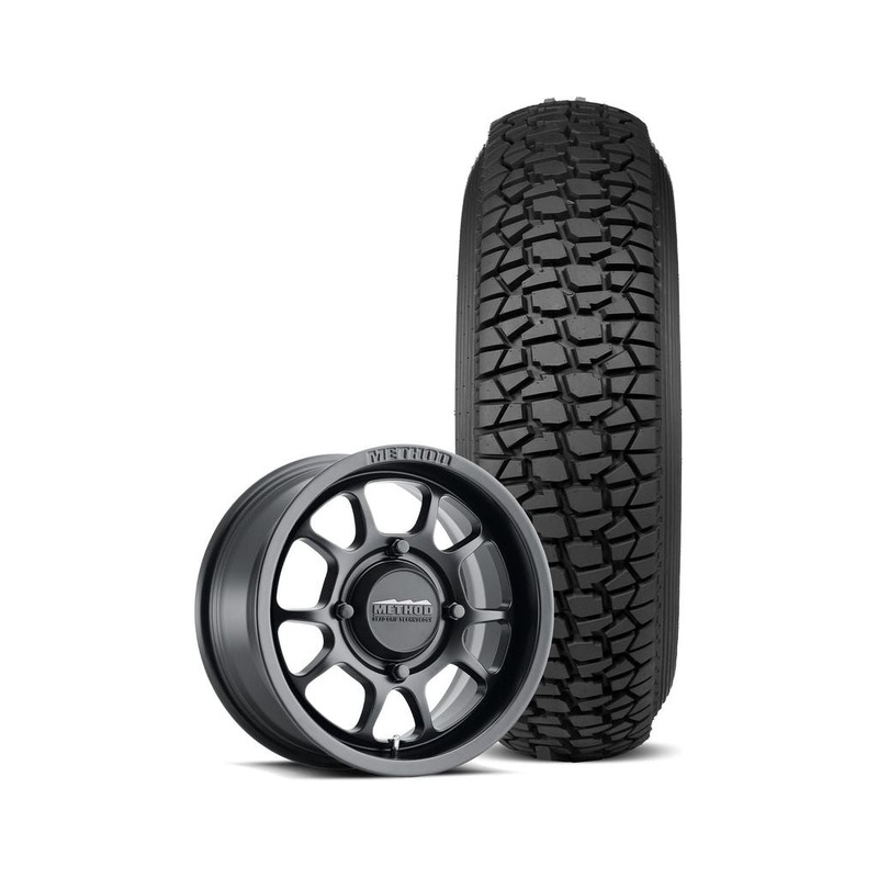 409 Bead Grip Wheel (Matte Black) + Regulator 2 Tire 15×7 13mm (4×137) Wheel + 32″ Tire