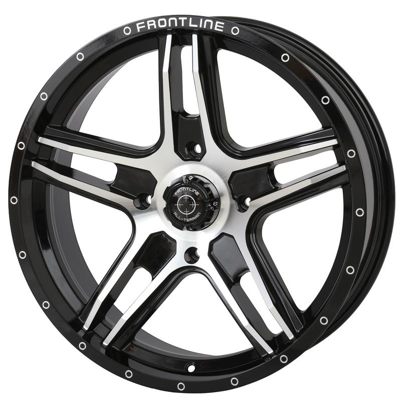 505 Wheel (Gloss Black Machined) 4×137 20×6.5 (10mm)