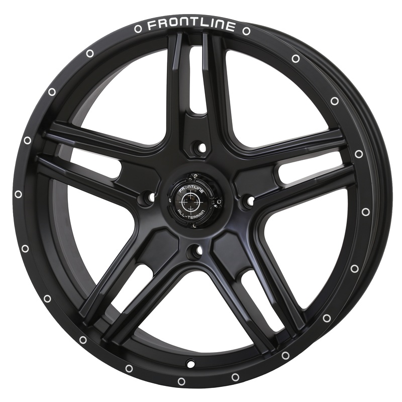 505 Wheel (Matte Black) 4×137 20×6.5 (10mm)