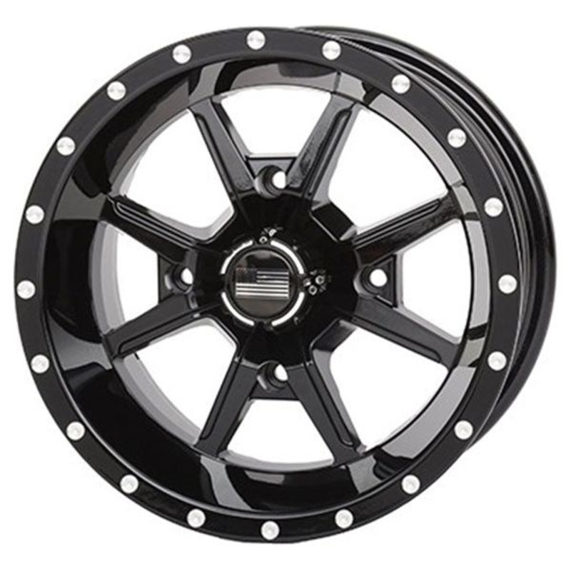 556 Wheel (Gloss Black) 4×110 12×7 (-47mm)