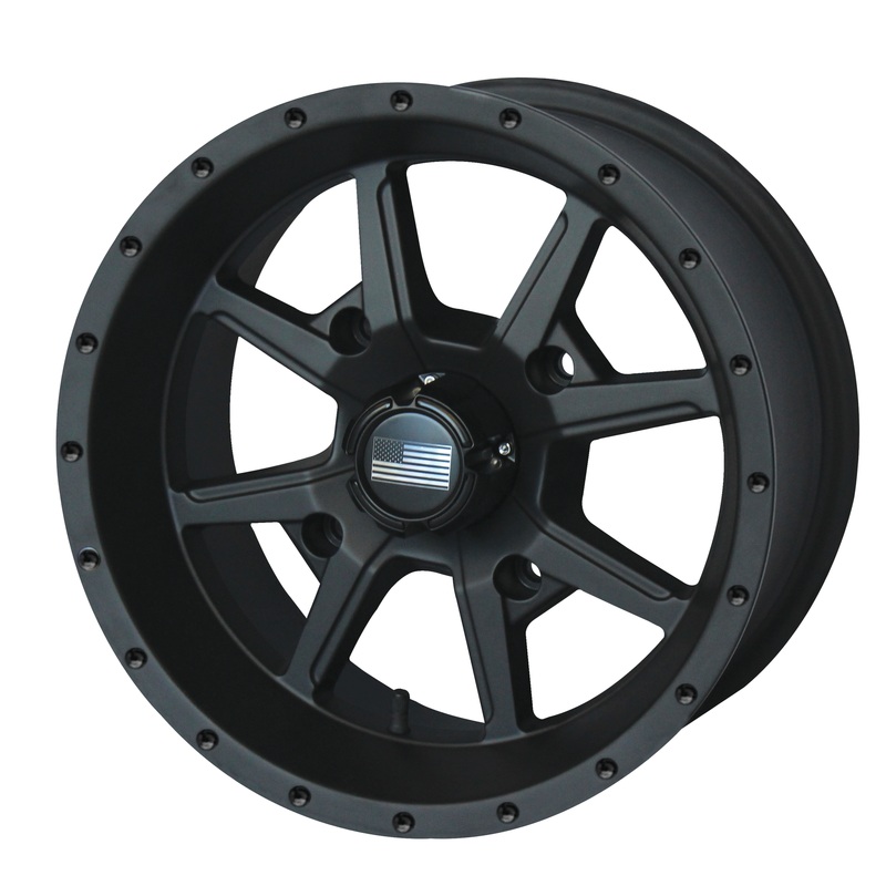 556 Wheel (Stealth Black) 4×110 14×7 (-47mm)