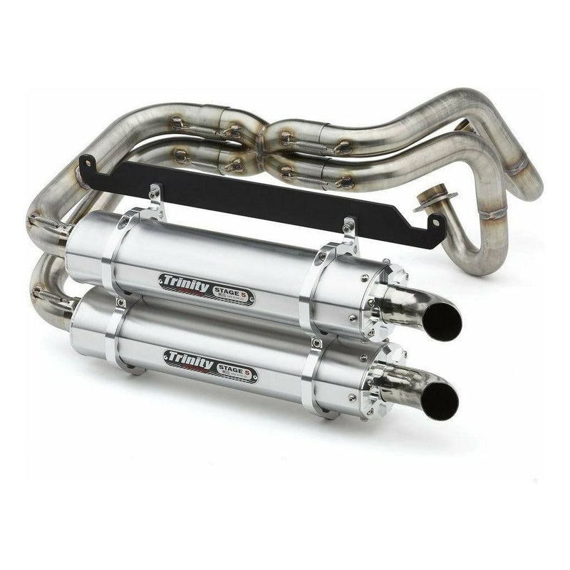 Honda Talon Full Exhaust System Brushed