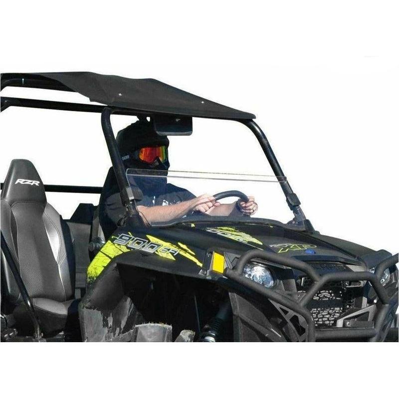 Polaris RZR Half Windshield Standard Polycarbonate (Clear)