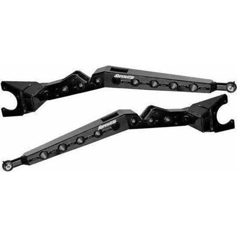 Polaris RZR XP 1000 High Clearance Rear Trailing Arms Black