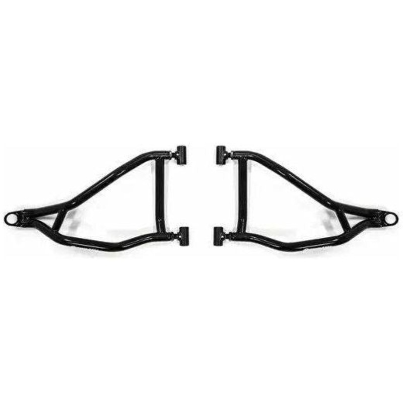 Polaris RZR XP Turbo High Clearance A-Arms Adjustable Black No Ball Joints