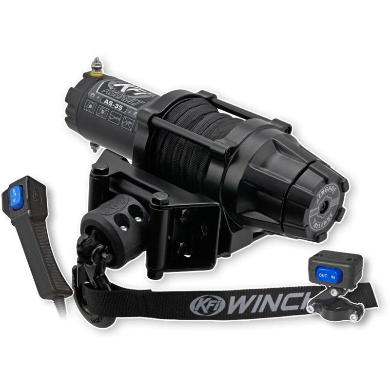 KFI AS-35 3500LB SYNTHETIC ASSUALT SERIES WINCH