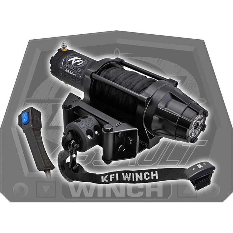 KFI AS-50WX 5000lbs Assault Winch (Wide)