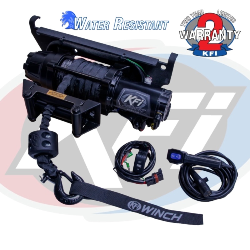 KFI ASPR-50 5000 LBS Assault Plug-N-Play Winch for Polaris UTVs