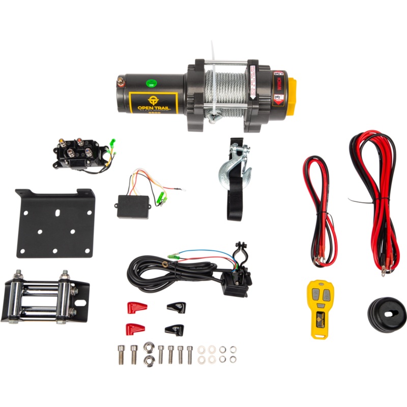 Open Trail 3500LB STEEL WIRE WINCH