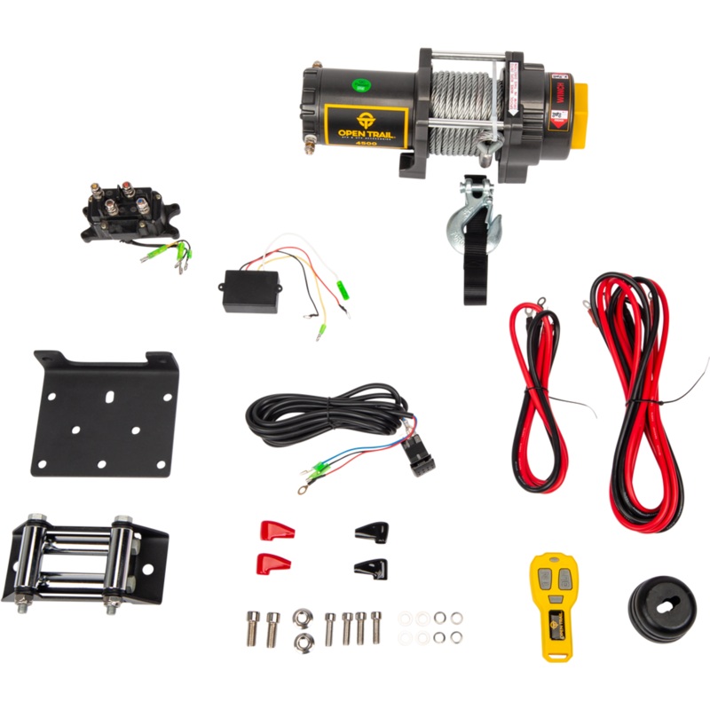 Open Trail 4500LB STEEL WIRE WINCH