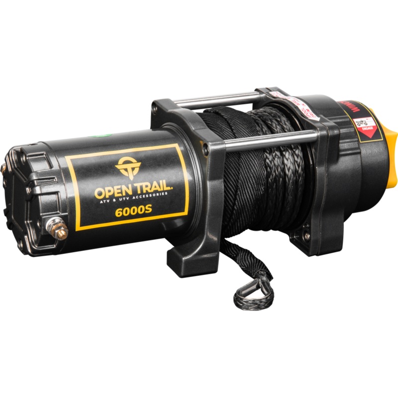 Open Trail 6000LB SYNTHETIC ROPE WINCH