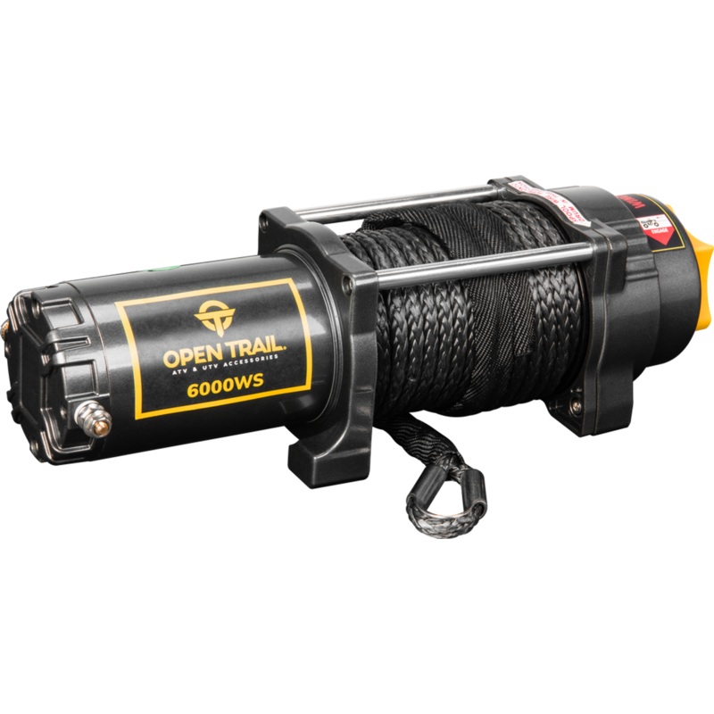 Open Trail 6000LB WIDE BODY SYNTHETIC ROPE WINCH
