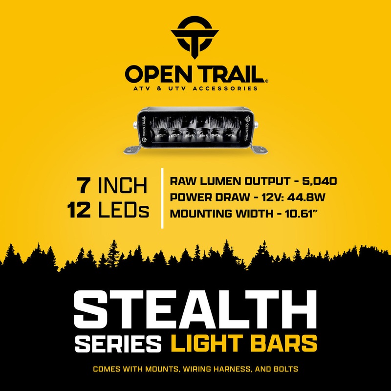Open Trail STEALTH LED LIGHT BARS 7″ STEALTH LED LIGHT BAR