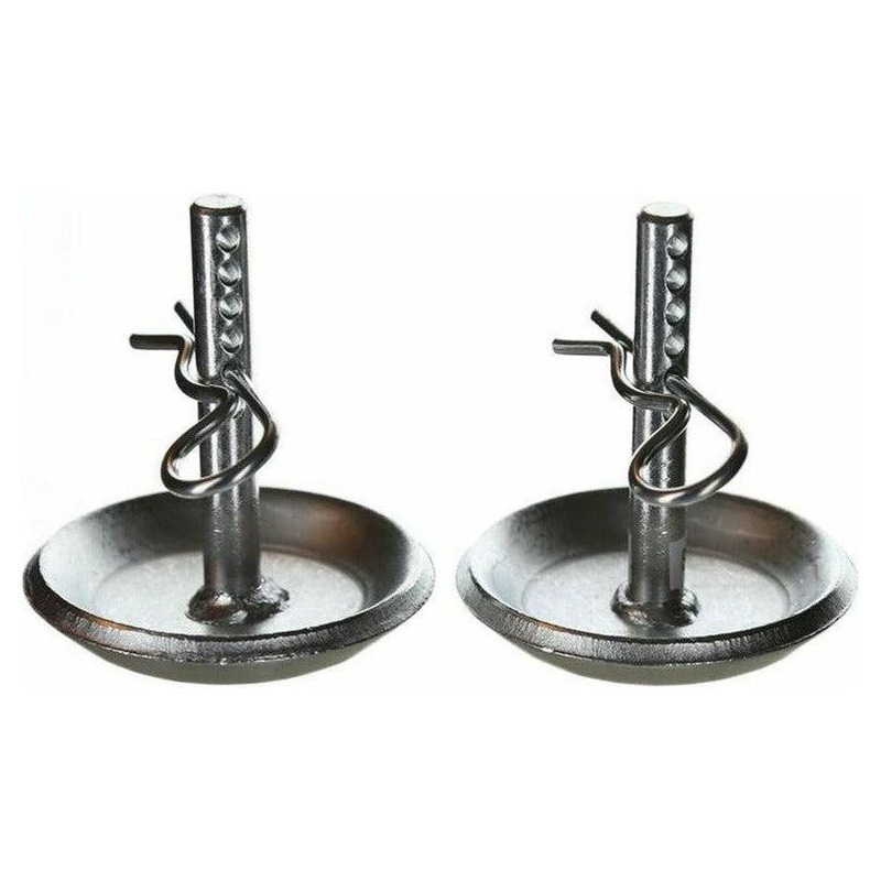 Heavy-Duty Snow Plow Blade Skid Shoes (Pair)