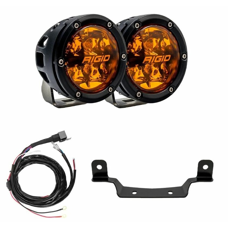RIGID RZR 360 SERIES AMBER PRO GRILLE LIGHT KIT (PRO R/TURBO R)