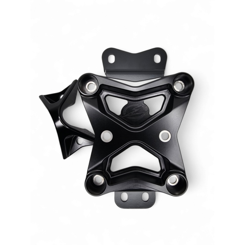 2022 to Current Can Am X3 10 Bolt Radius Rod Plate with Pull Hook (Black)