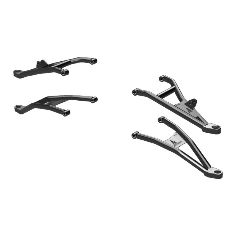 Can Am Defender Front Forward Control Arms Black Add OEM Ball Joints