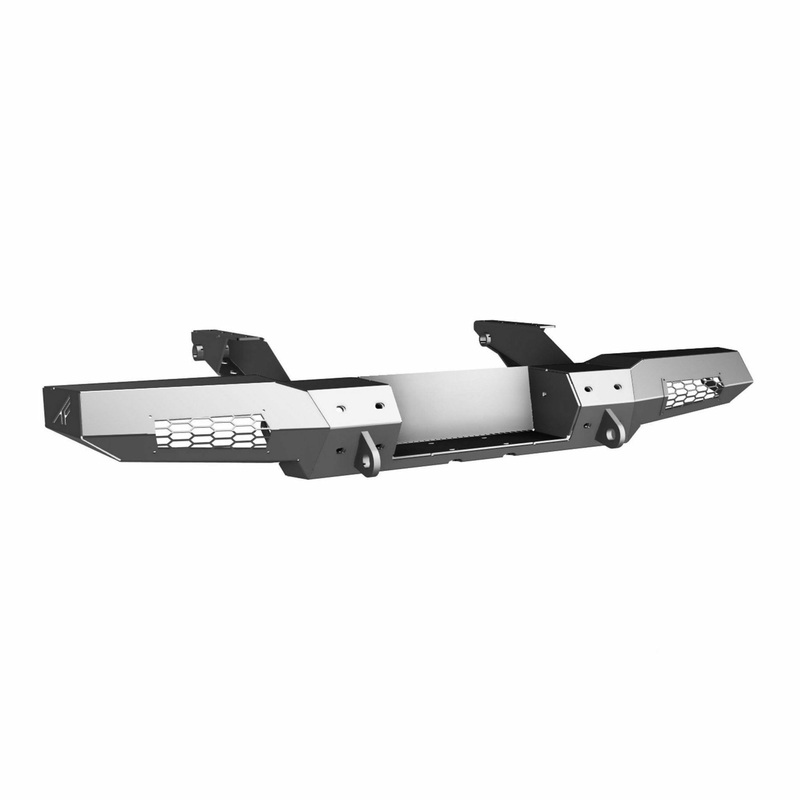 Can Am Defender Rear Winch Bumper Raw No Light Kit
