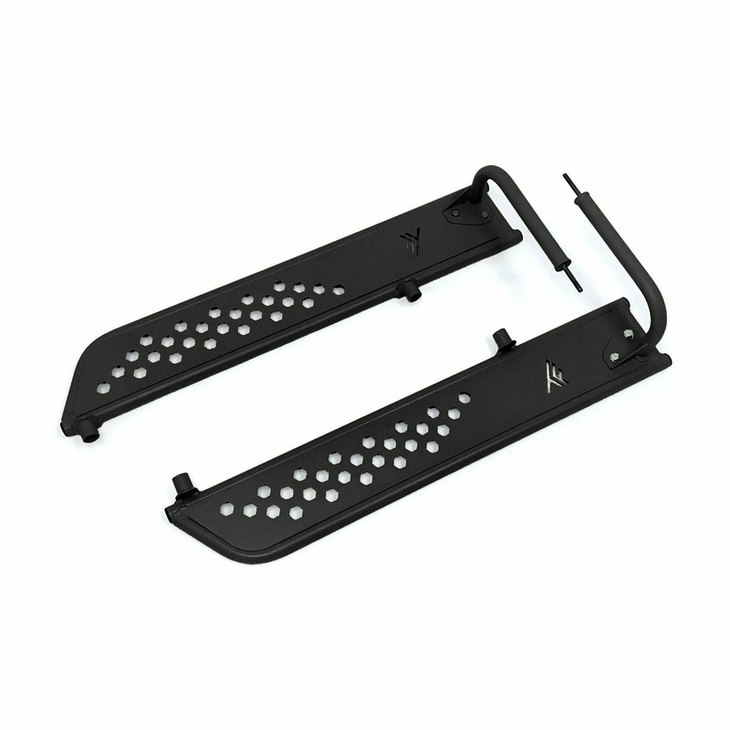 Polaris Ranger 1000 Nerf Rails Black