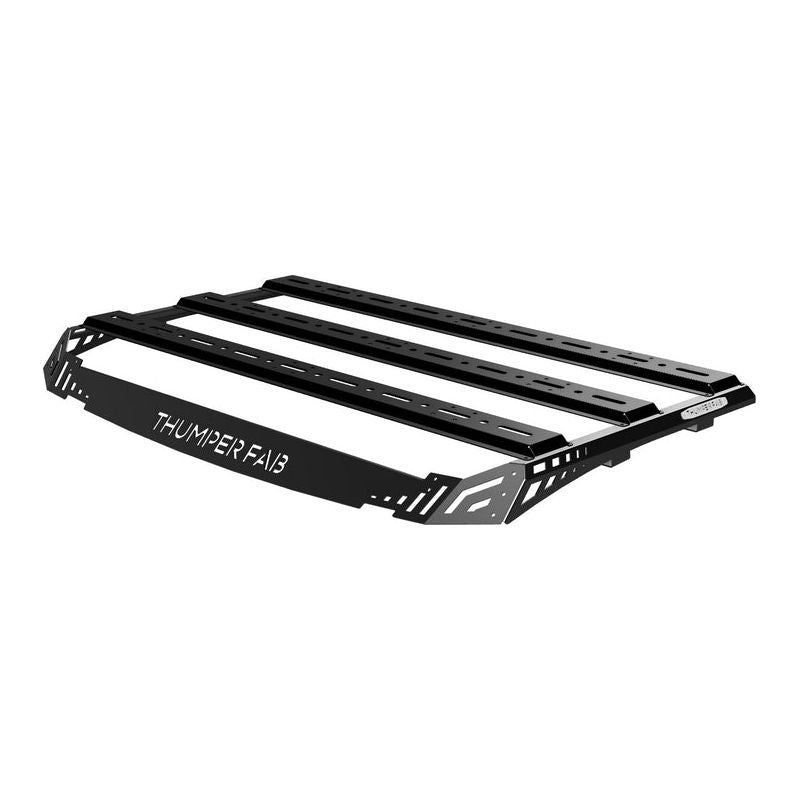 Polaris Ranger XD 1500 Single Cab Roof Rack (Black) No Tie-Down Accent Rails No Slim 40″ Light Bar Bracket No KC HiLites Pro6 Light Bar Bracket