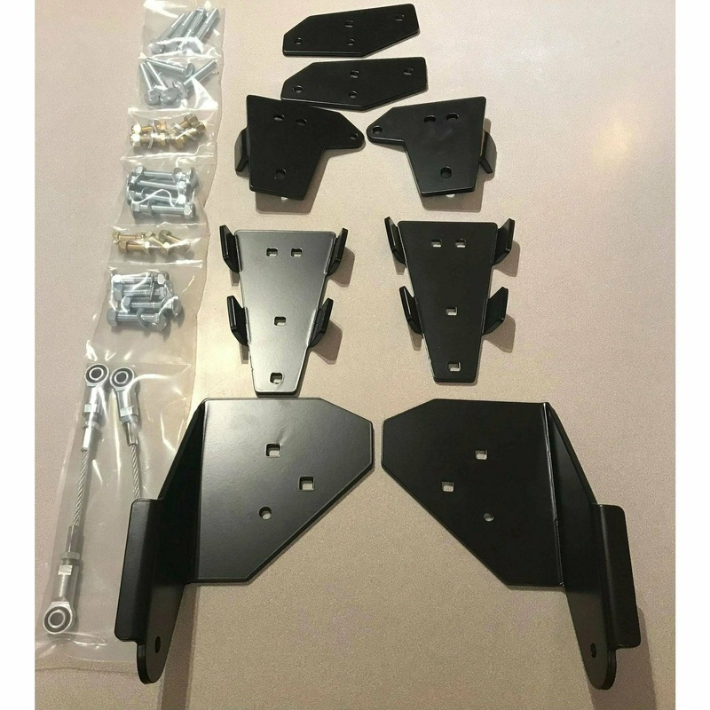 Polaris RZR XP 1000 / Turbo Track Mounting Brackets