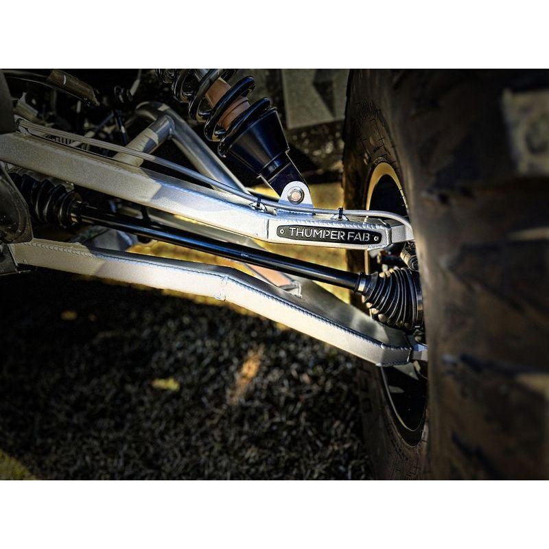 Polaris Xpedition Long Travel Control Arms Raw Cobra Axles HD Steel Tie Rods