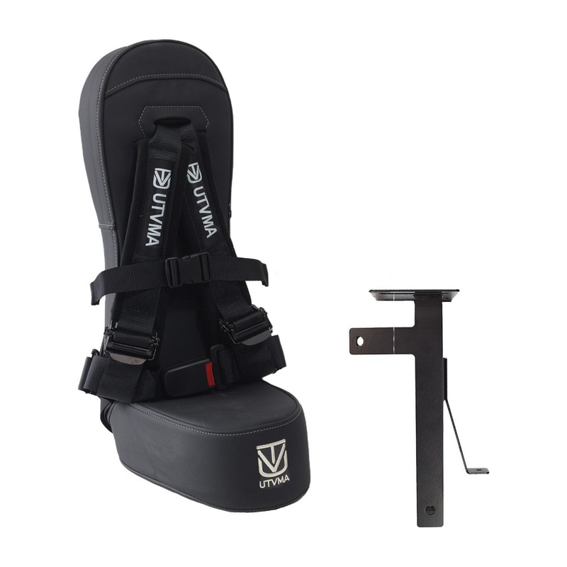 Can Am Commander MAX (2021+) Bump Seat Black Auto Buckle Harness