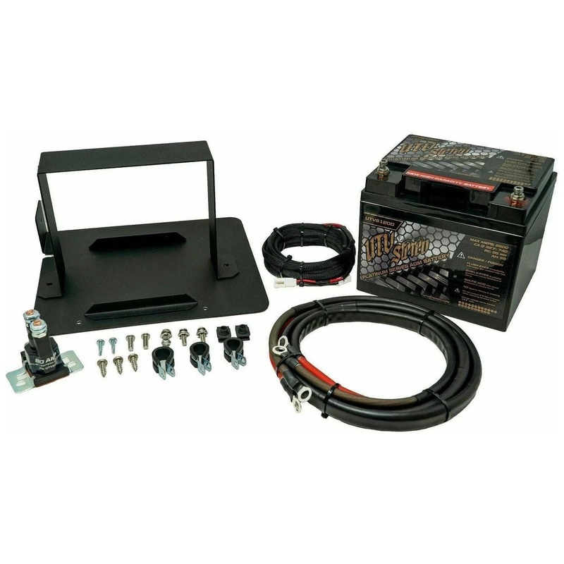 Can Am Defender 2nd Battery Kit