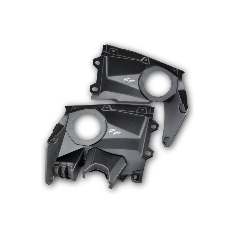 Can Am X3 6.5″ Dash Panel Speaker Enclosures Non Smart-Lok Unloaded (No Speakers)