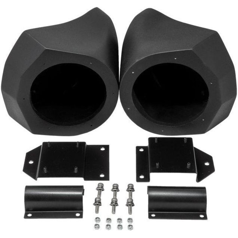 Can Am X3 6.5″ Kick Panel Speaker Enclosures Unloaded (Enclosures Only)