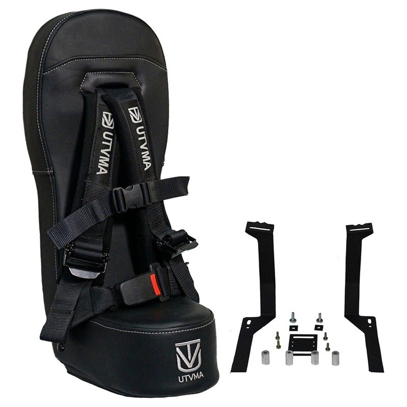 Can Am X3 Bump Seat 2-Seat Model Black Auto Buckle Harness