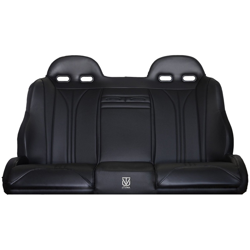 Honda Talon 4 Rear Bench Seat Black Black Harness