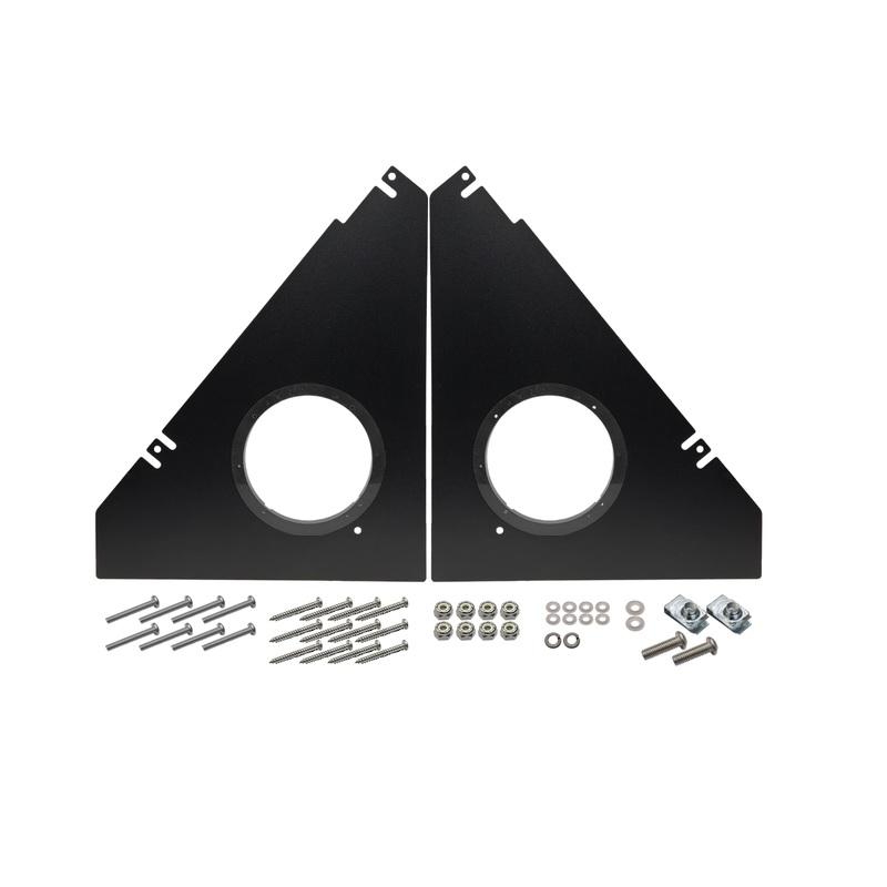 Polaris Ranger XD 1500 Front Overhead Speaker Adapters (Pair) No Speakers