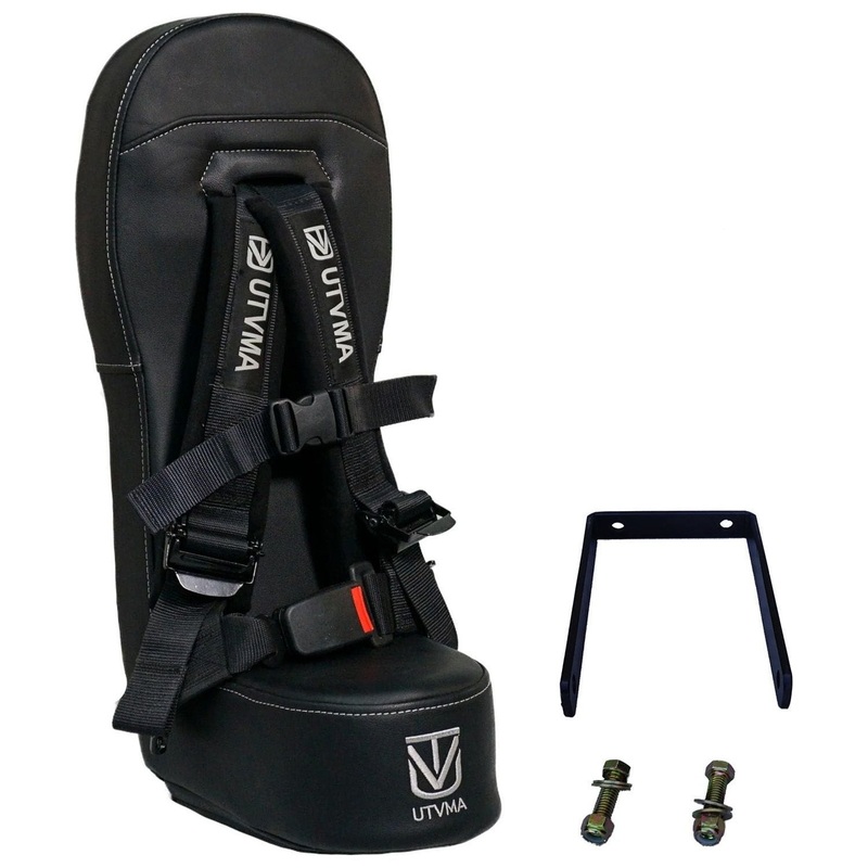 Polaris RZR 570 (2012-2016) Bump Seat Black Auto Buckle Harness