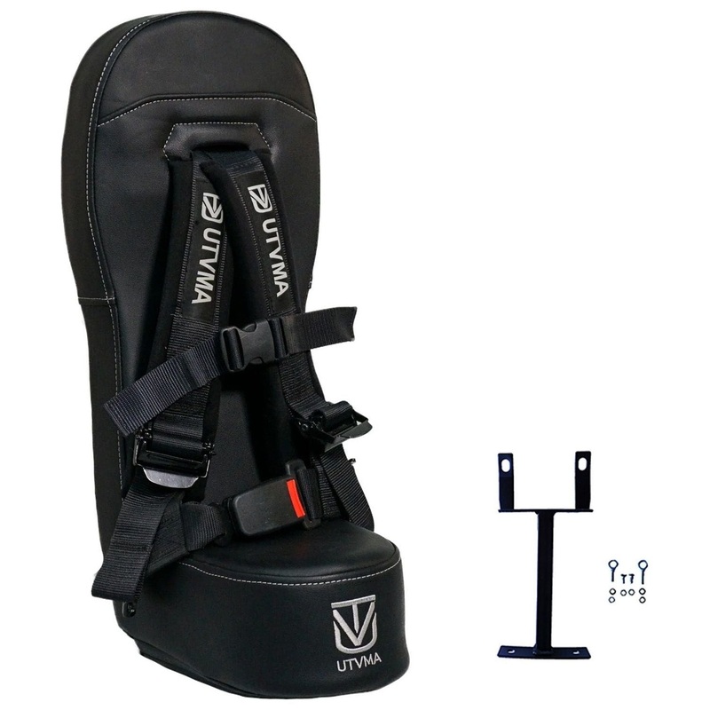 Polaris RZR 570 (2017-2022) Bump Seat Black Auto Buckle Harness
