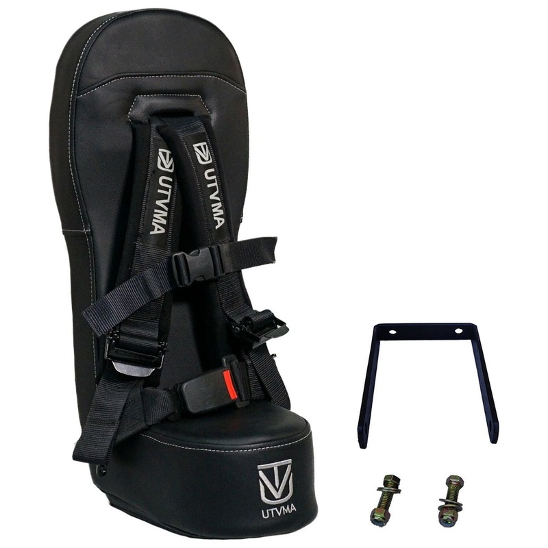 Polaris RZR 800 Bump Seat Black Auto Buckle Harness