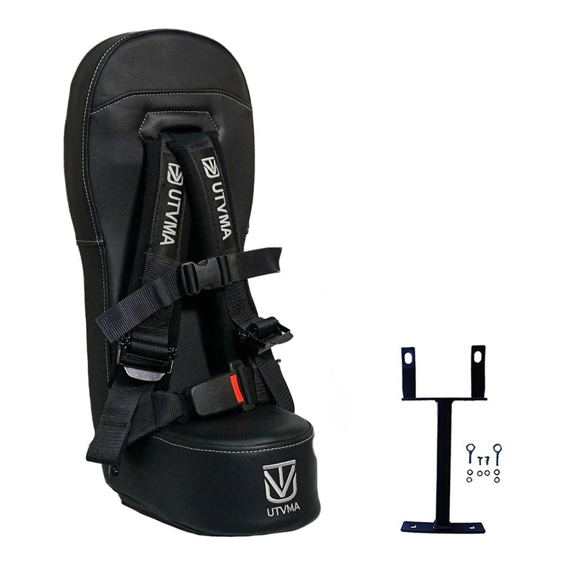 Polaris RZR 900 (2015-2024) Bump Seat Black Auto Buckle Harness