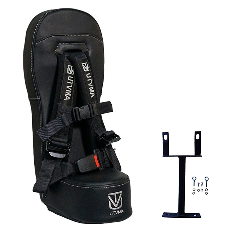 Polaris RZR XP 1000 / Turbo Bump Seat RZR XP 1000 (2014-2023) Black Auto Buckle Harness