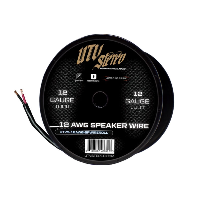 12 AWG Speaker Wire Roll – 12ft